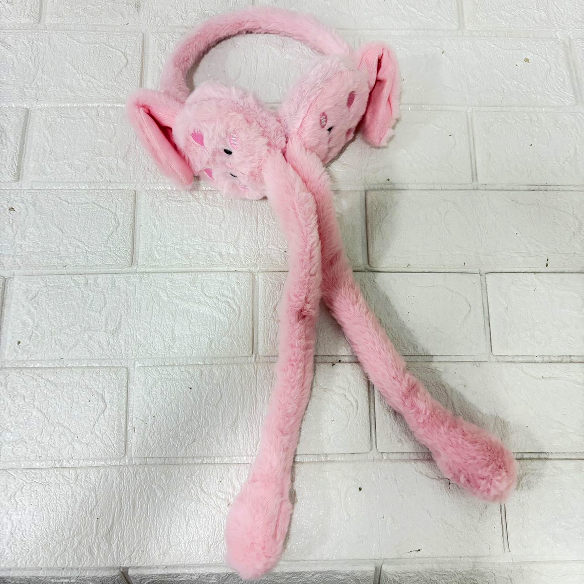AM6288 Cute Rabbit Plush Earmuffs for Winter