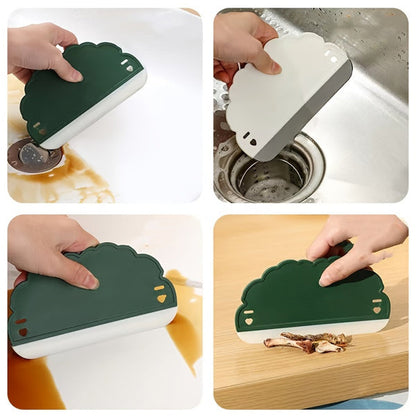 AM5009 2 Pcs Small Squeegees, Silicone Wiper, Small Squeegee for Glass Doors, Mirror Wiper and Kitchen Countertop Sink, Home, Window Cleaning, Bathroom Shower, Car, Floor, Etc