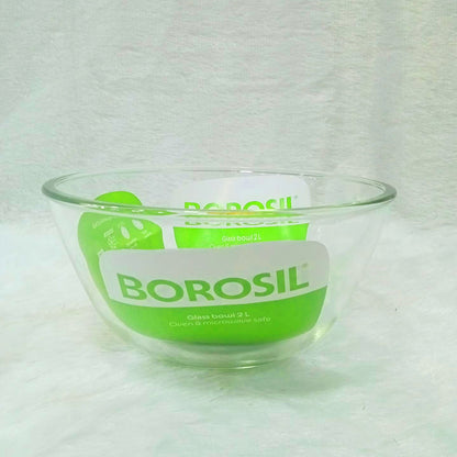 AM6208 Borosil Oven & Microwave Safe Glass Bowl - 2 Ltr