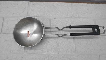 AM3561 Triply SS Tadka Pan No1 with long handle Pack Of 1 Pcs