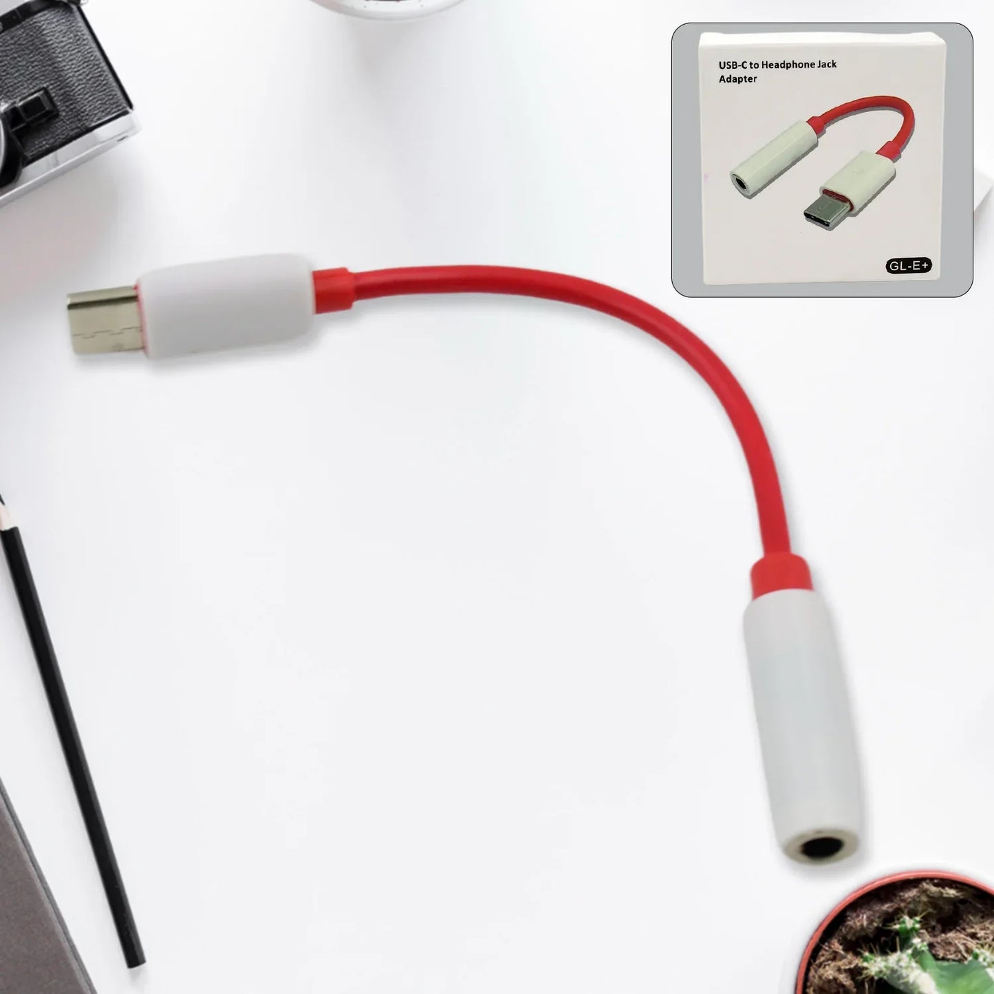 13248 USB Type C to Headphone Jack Audio Connector (1 Pc)