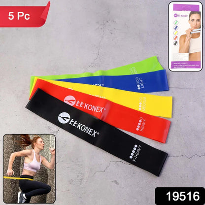 19516 Resistance Loop Exercise Bands (5 Pc)