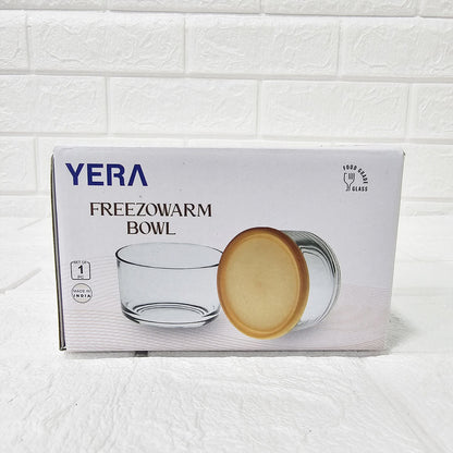 Di0023 Yera Freezowarm Glass Bowl With Lid - 785ml (Each)