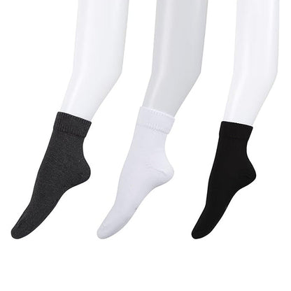AM5027 Men's Cotton Ankle Socks (Pack of 3)