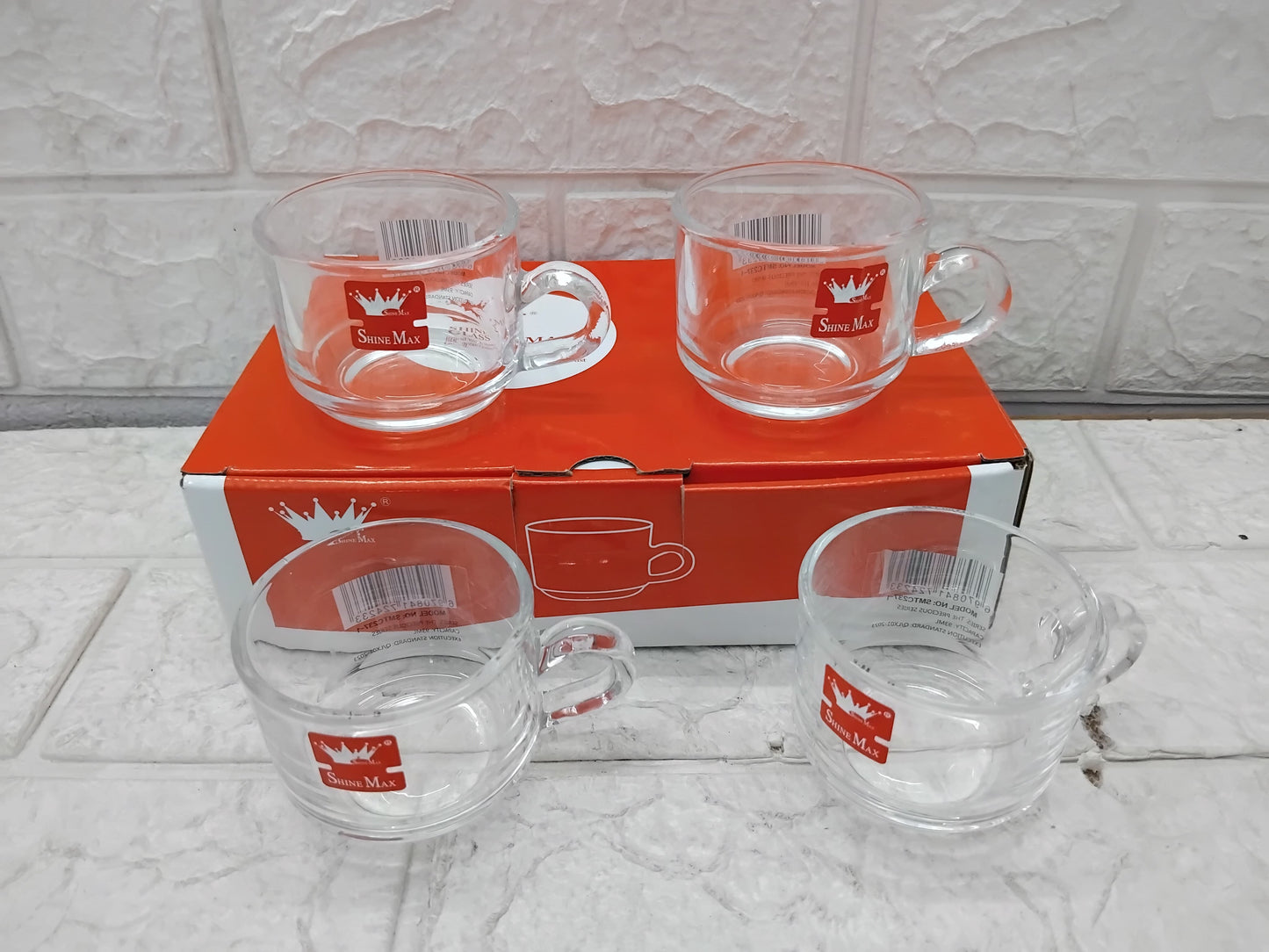 AM3742 Glass Tea Cup Set of 6