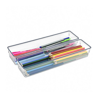 AM5144 Jaipet Alexa-07 Multipurpose Drawer Organiser (transparent) - Set Of 1
