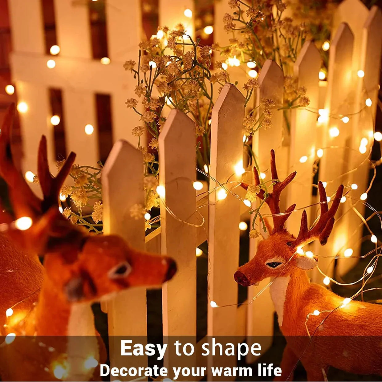 6682 LED Flexible Wire Waterproof Lights (2AA Battery Operated, Battery not included)