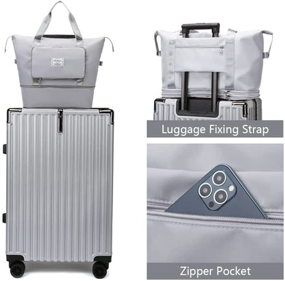 3792 Foldable Polyester Travel Duffel Bag