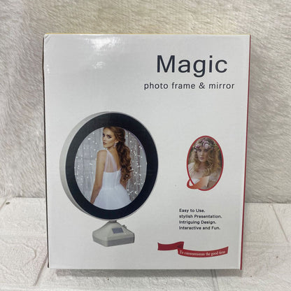 AM6267 Round Magic Mirror Photo Frame