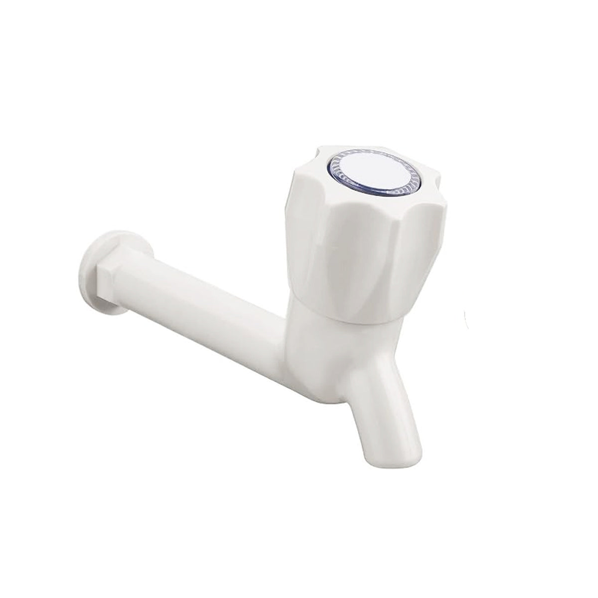 AM5595 Plastic Polo Long Body Bib Cock For Bathroom, Wash Basins - Pack of 1 (15 mm)