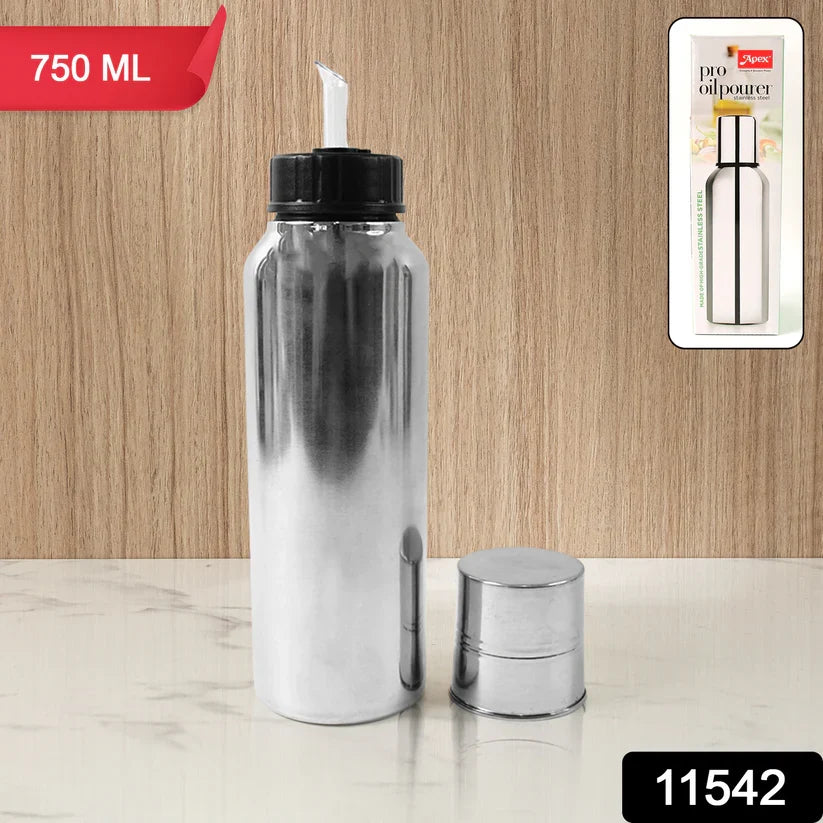 11542 Apex Pro Stainless Steel Oil Pourer – 750ml (1 Pc)