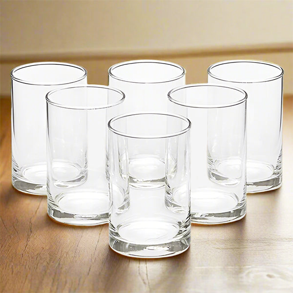 AM5207 YERA Prima AQUA Water Glass- Set of 6 Pcs - Each 245ml