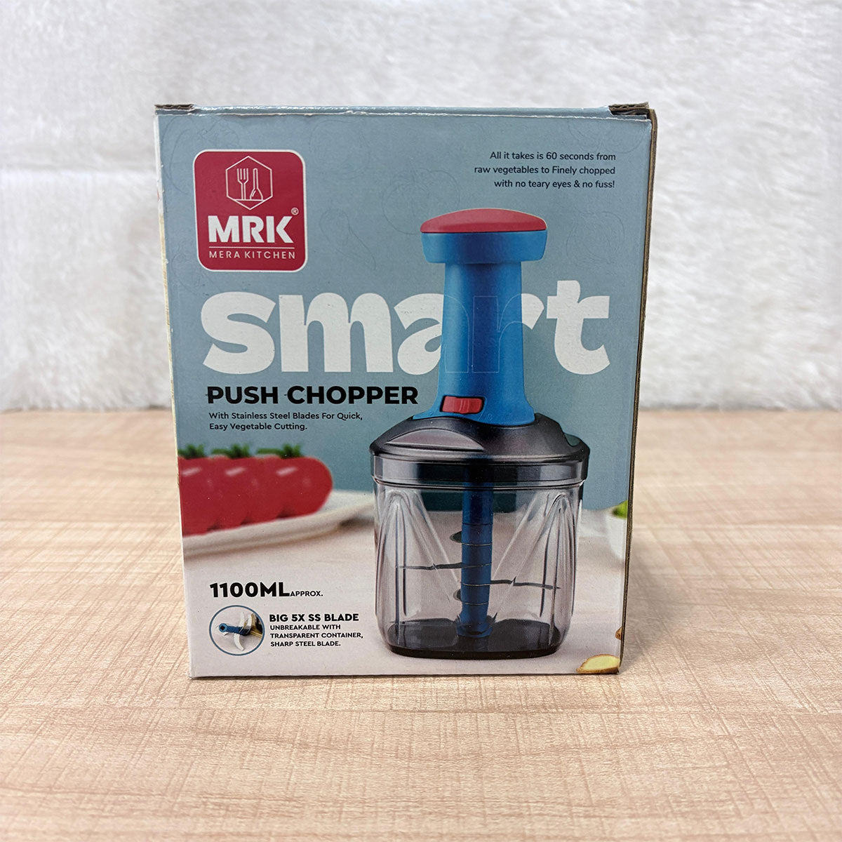 AM7688 2in1 Press Vegetable Choppers for Kitchen (1100 ML)