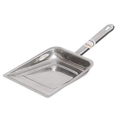 AM5322 Bright Metal Stainless Steel Dustpan/Supdi (2)