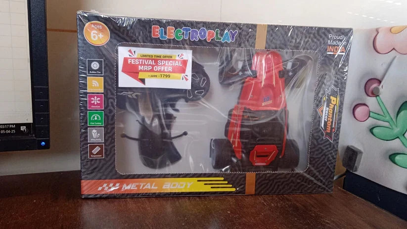 4416 Electroplay High-Speed Remote Control Racing Car (1 Set)