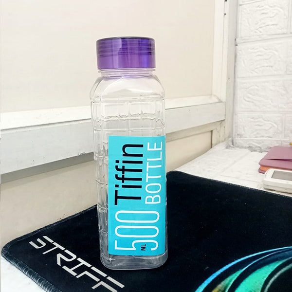 3425 Plastic Tiffin Water Bottle 500Ml