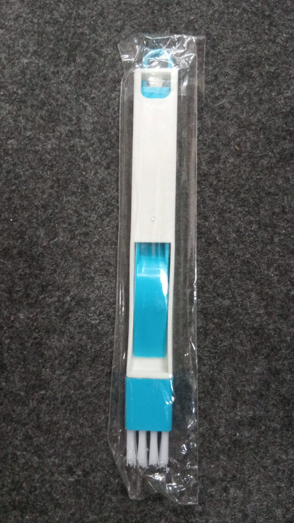 0850 2 in 1 Multipurpose Window Door Keyboard Groove Corner Cleaning Brush