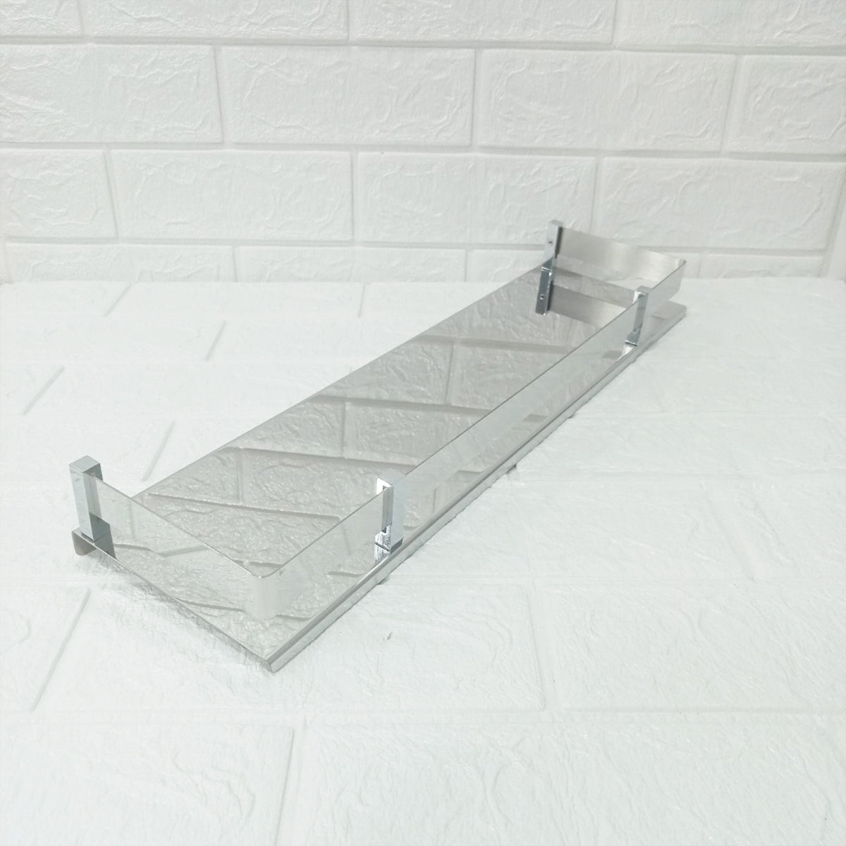 AM6060 Stainless Steel Wall Mounted Bathroom Shelf – (18 x 5 Inch)