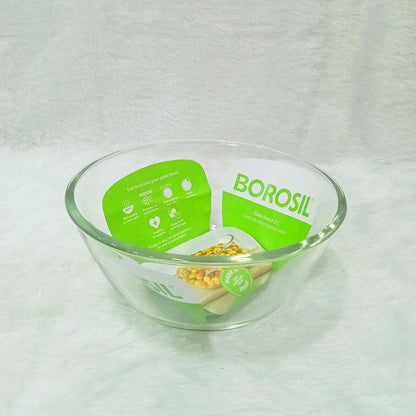 AM6208 Borosil Oven & Microwave Safe Glass Bowl - 2 Ltr