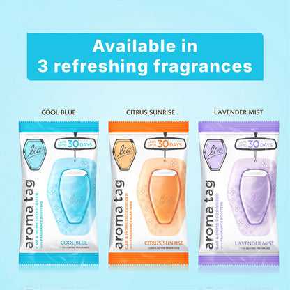 AM6767 Mix-Flavor Lia Aroma Tag | Spill-Free Freshness Anywhere (Pack Of 1)