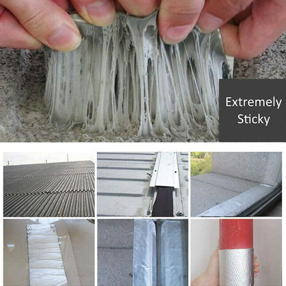 AM5582 Aluminium Self Adhesive Foil Tape (4 Inch X 5 MTR) 5 m Butyl Tape