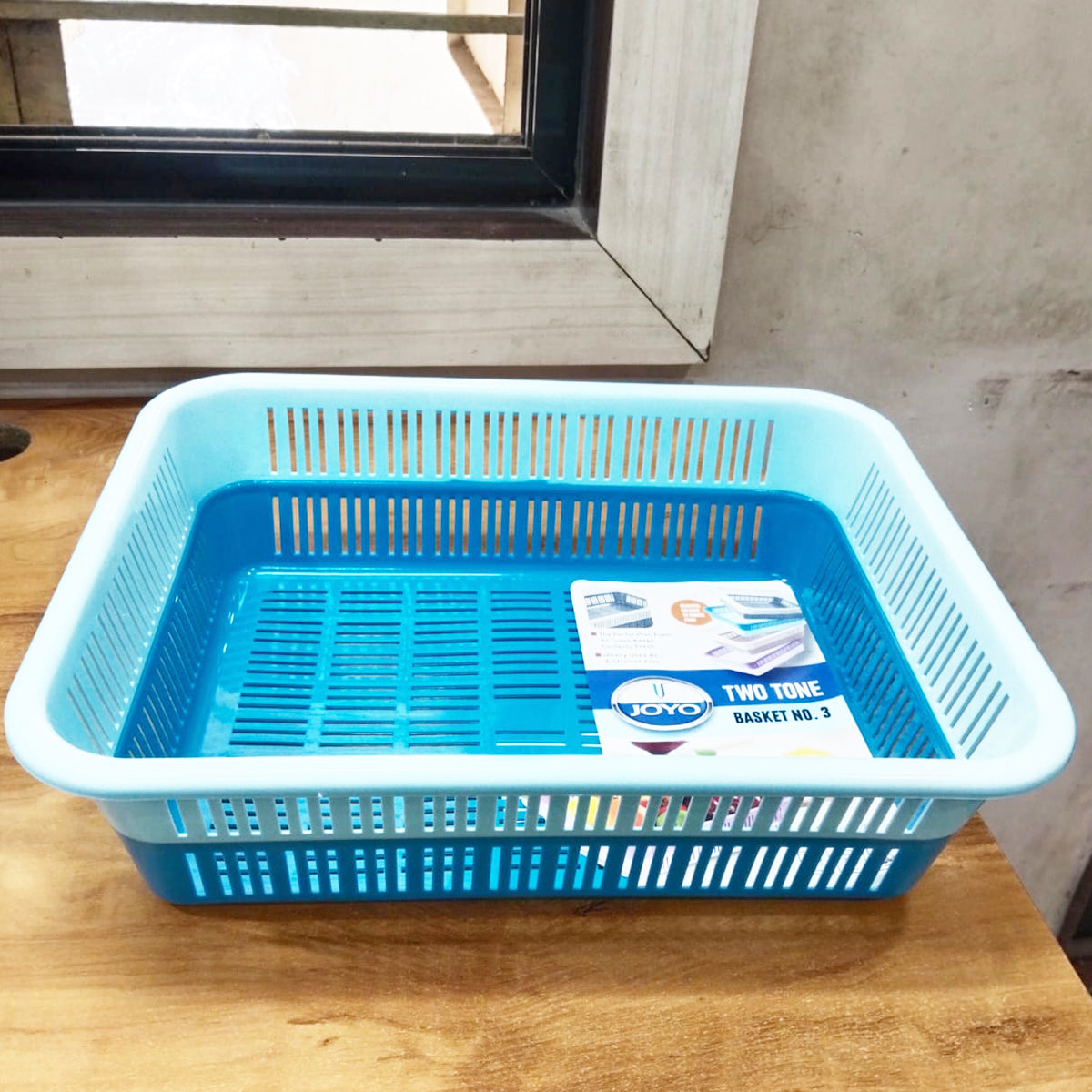 AM5720 JOYO Two Tone Multipupose Basket No.3 - Elegant & Tempting Design Basket