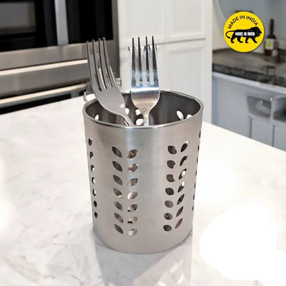 AM3635 SS Multipurpose Round Spoon Stand 11.5cm