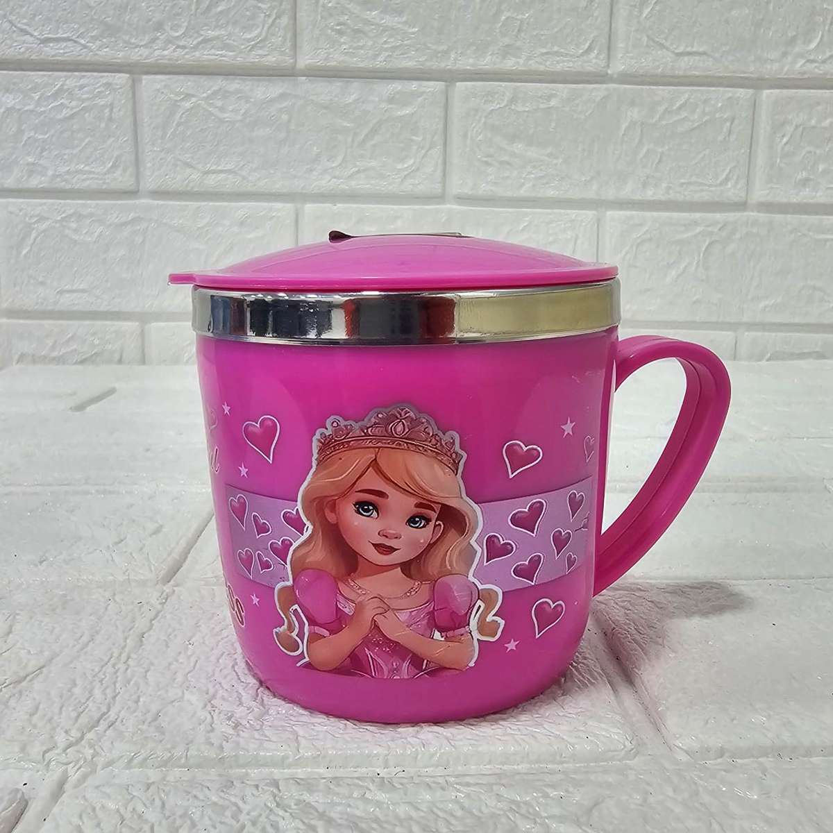 Di0050 Joyful Disney Stainless Steel Mug With Lid