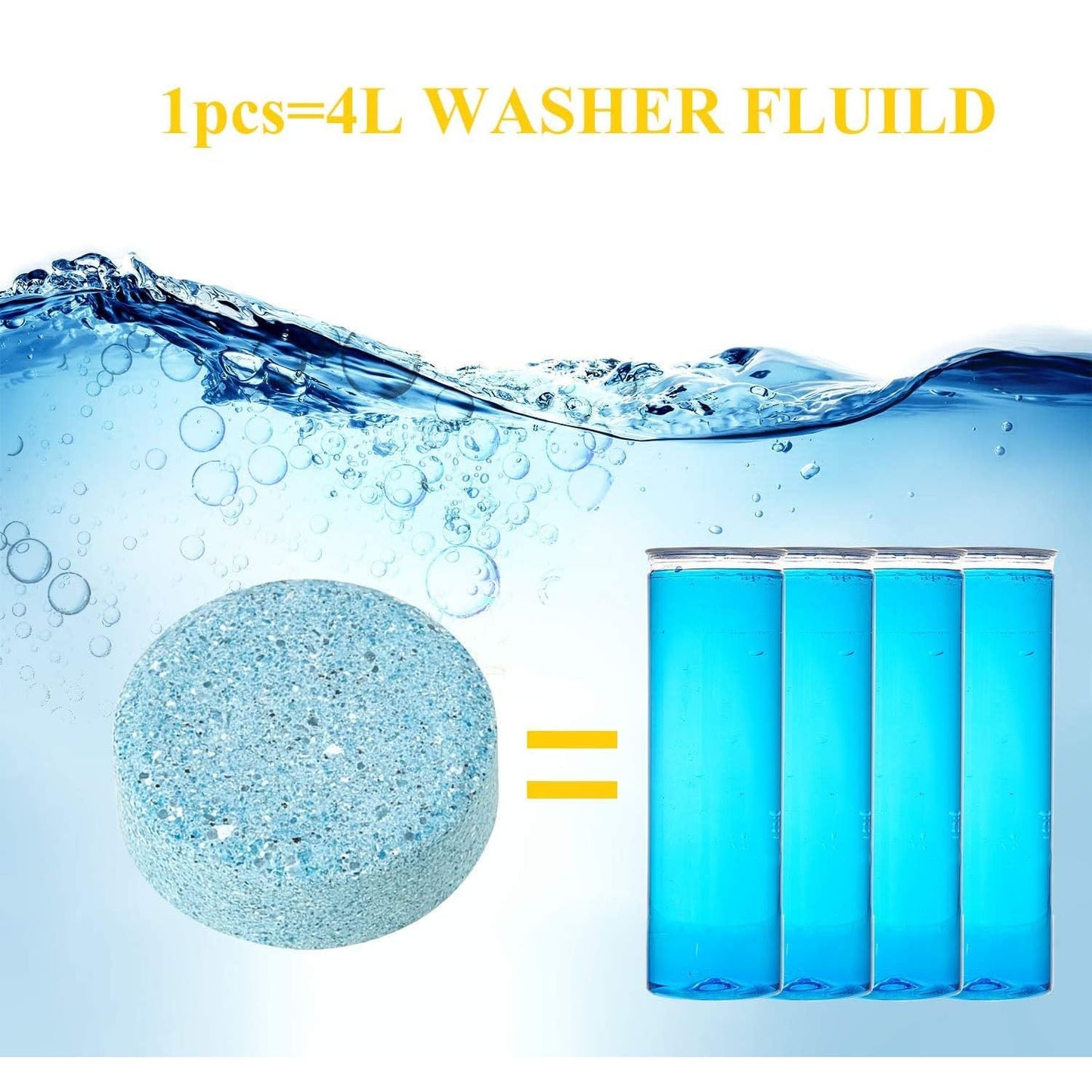 7214 Car windshield washer fluid tablets