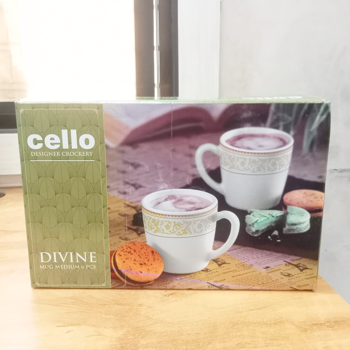 AM5755 Cello Divine Ricca Mug (Medium) - 6 Pcs Set