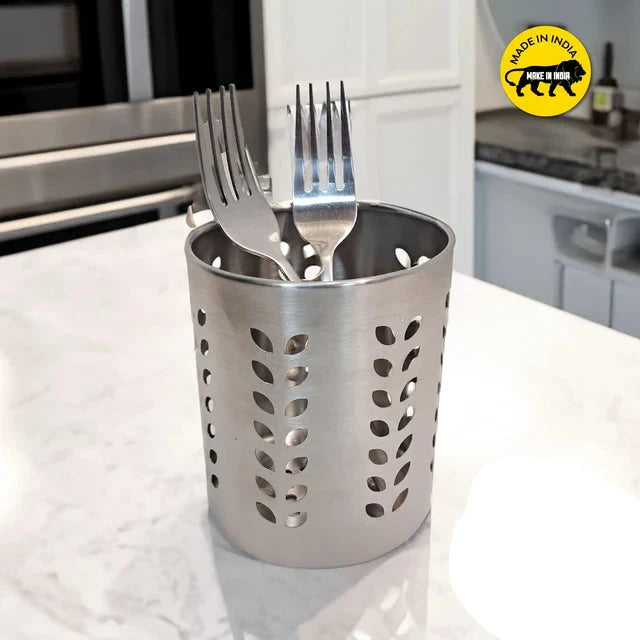 AM3580 SS Multipurpose Round Spoon Stand 11cm