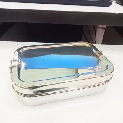 AM5650 Rishabh Stainless Steel (Santos) Lunchbox for School and Office
