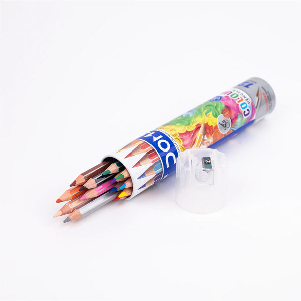 AM5033 DOMS Colour Pencils Round Tin Set of 13