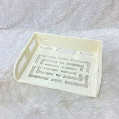 AM6210 ABS TV Setup Box Stand - White