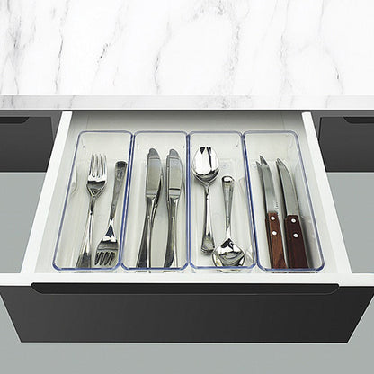AM5148 Jaipet Alexa-03 Multipurpose Drawer Organiser (transparent) - Set of 1