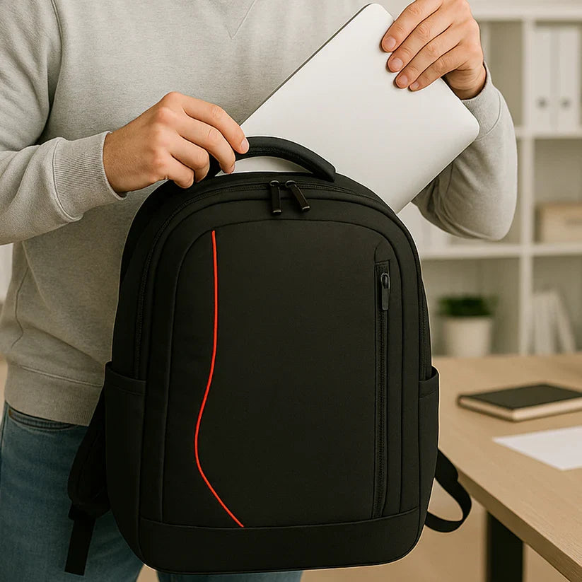 0277 Waterproof Laptop Shoulder Bag for Men & Women