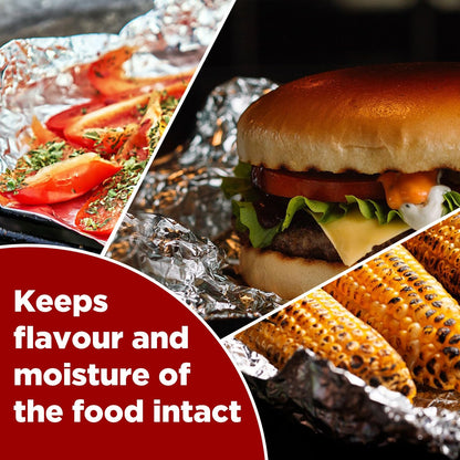 3197 Aluminium Foil 9 Metre for Food Packing , Wrapping, Storing and Serving