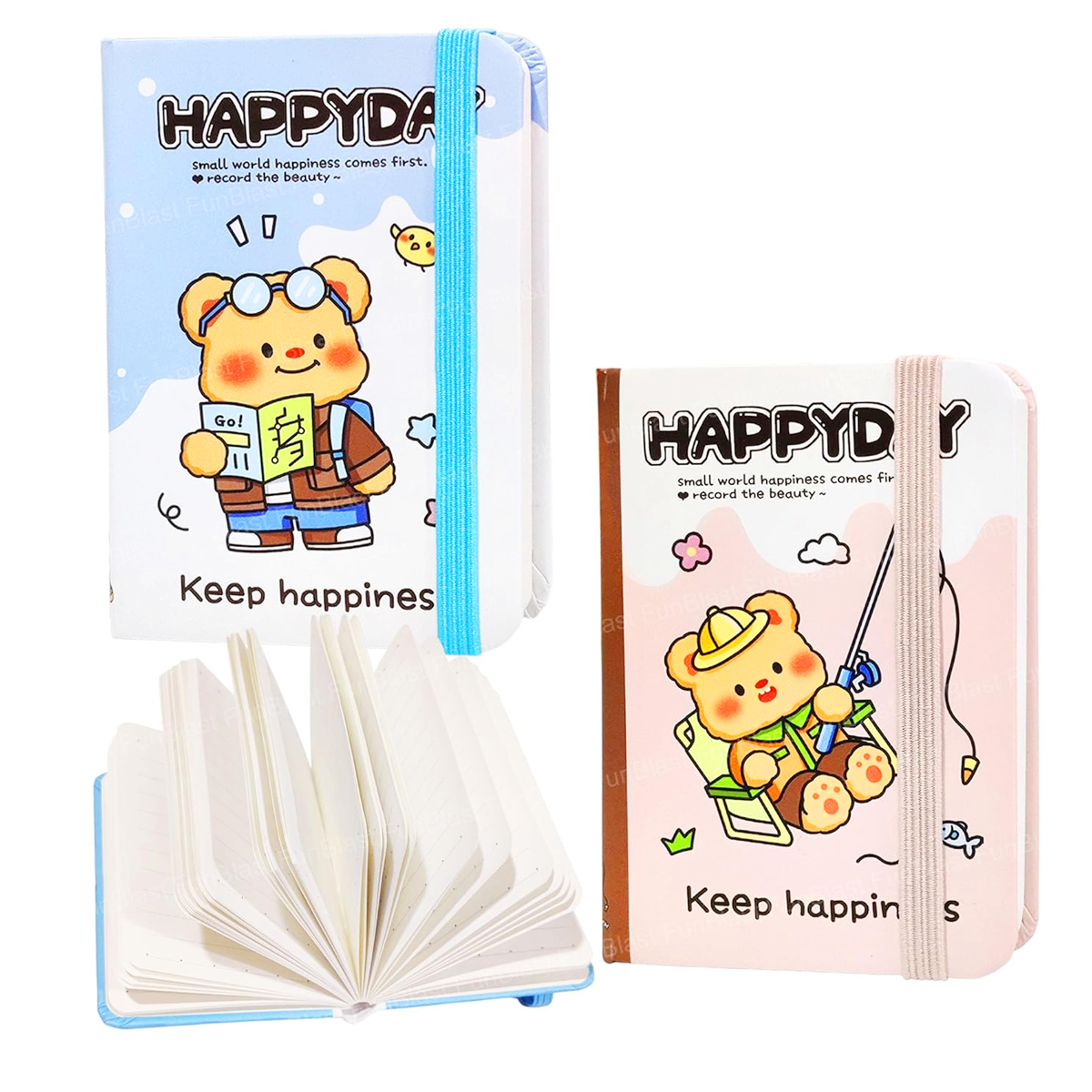 AM6307 A7 Notebook Pocket Diary Writing Works Notepad (Multicolor)