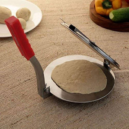 AM6533 Stainless Steel Puri & Roti Press Machine with Anti-Slip Grip - Small