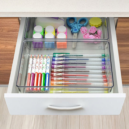 AM5143 Jaipet Alexa-08 Multipurpose Drawer Organiser (transparent) - Set of 1