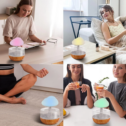 AM5583 Cloud Rain Diffuser, Snuggle Cloud, Light Humidifier