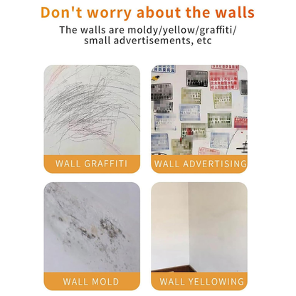 AM6862 Ashile Wall Facing Roller Paint-Traceless Wall Repair Paste(500g)