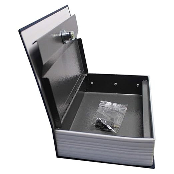 AM5421 Book Safe Box with Key Lock,Perfect for Traveling, Store Money, Jewelry, and Passport
