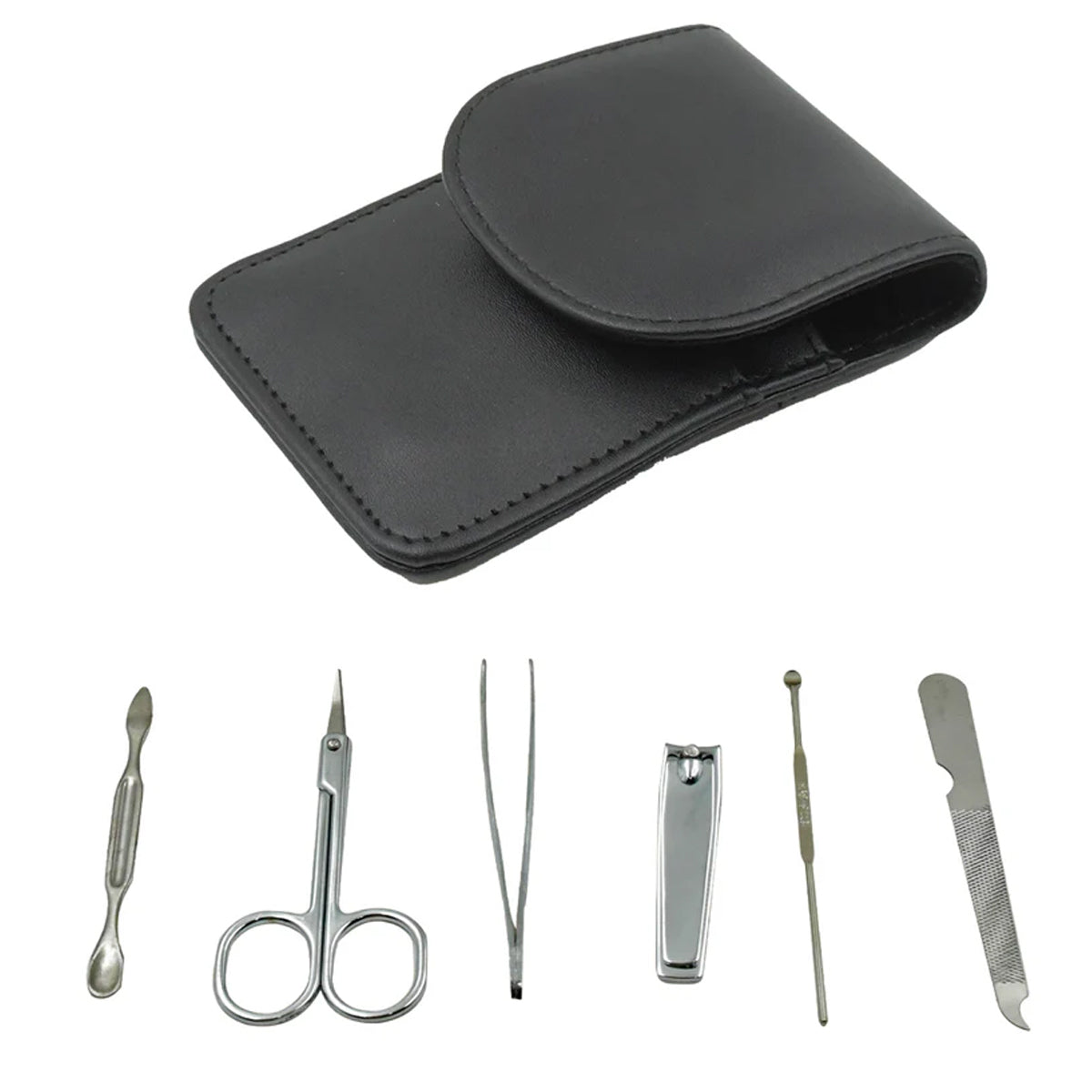 6729 6-in-1 Professional Nail Care Kit: Clippers, Scissors & More Nail cutter (Travel or Home)