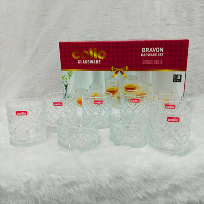 Di0368 Cello Bravon Barware Set of 8pc