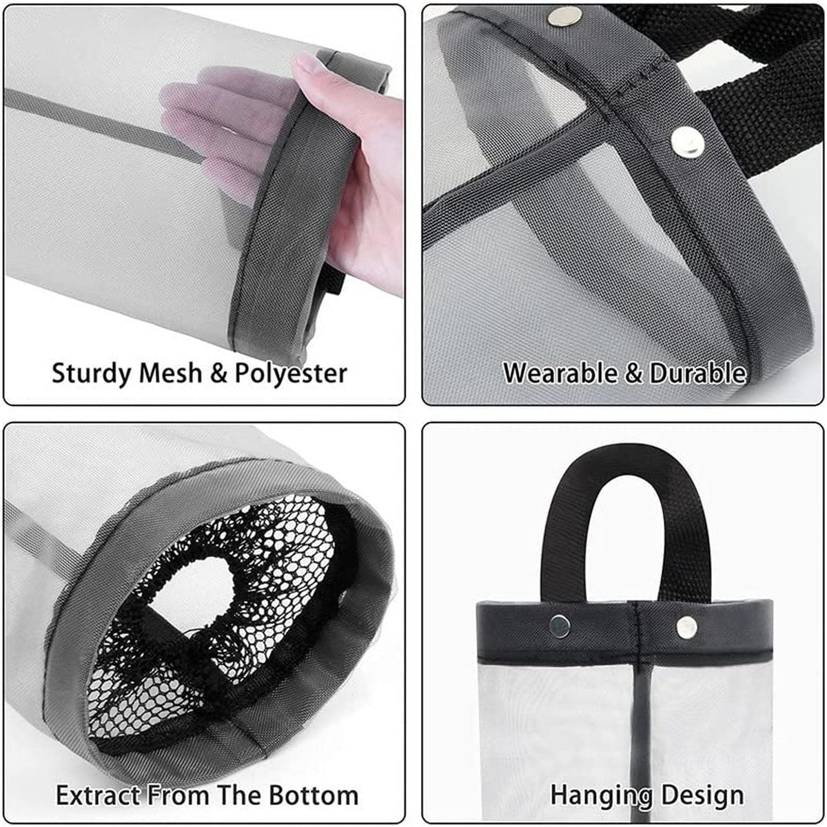 3734 Garbage Mesh plastic bag holder