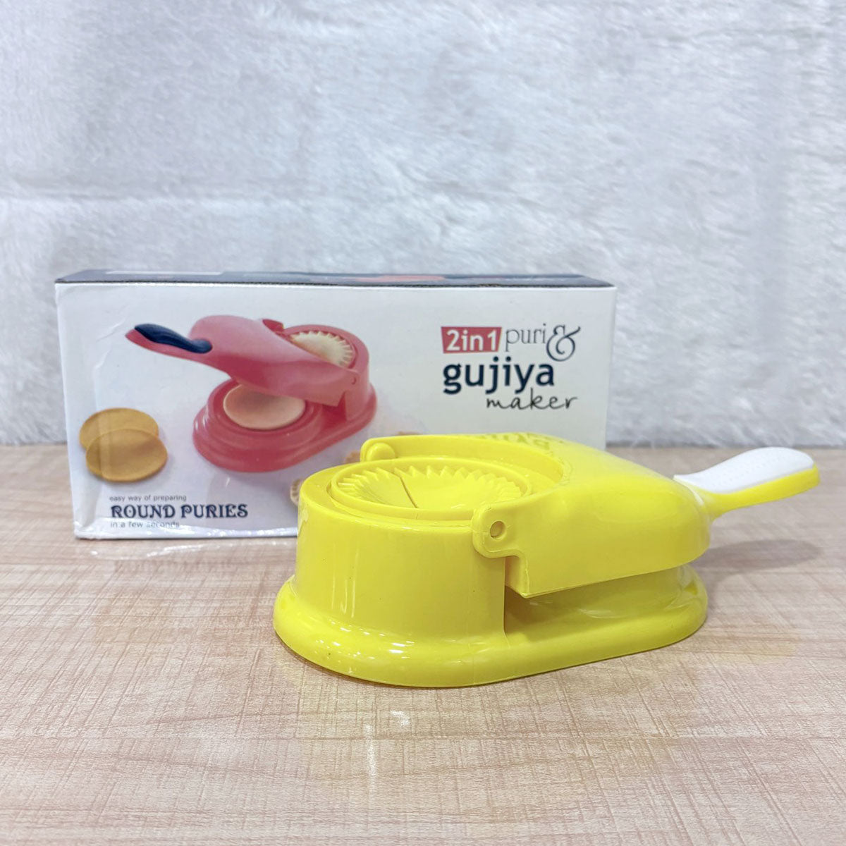 AM6463 2 in 1 Dumpling Maker Mould Machine for Gujiya, Ghughra