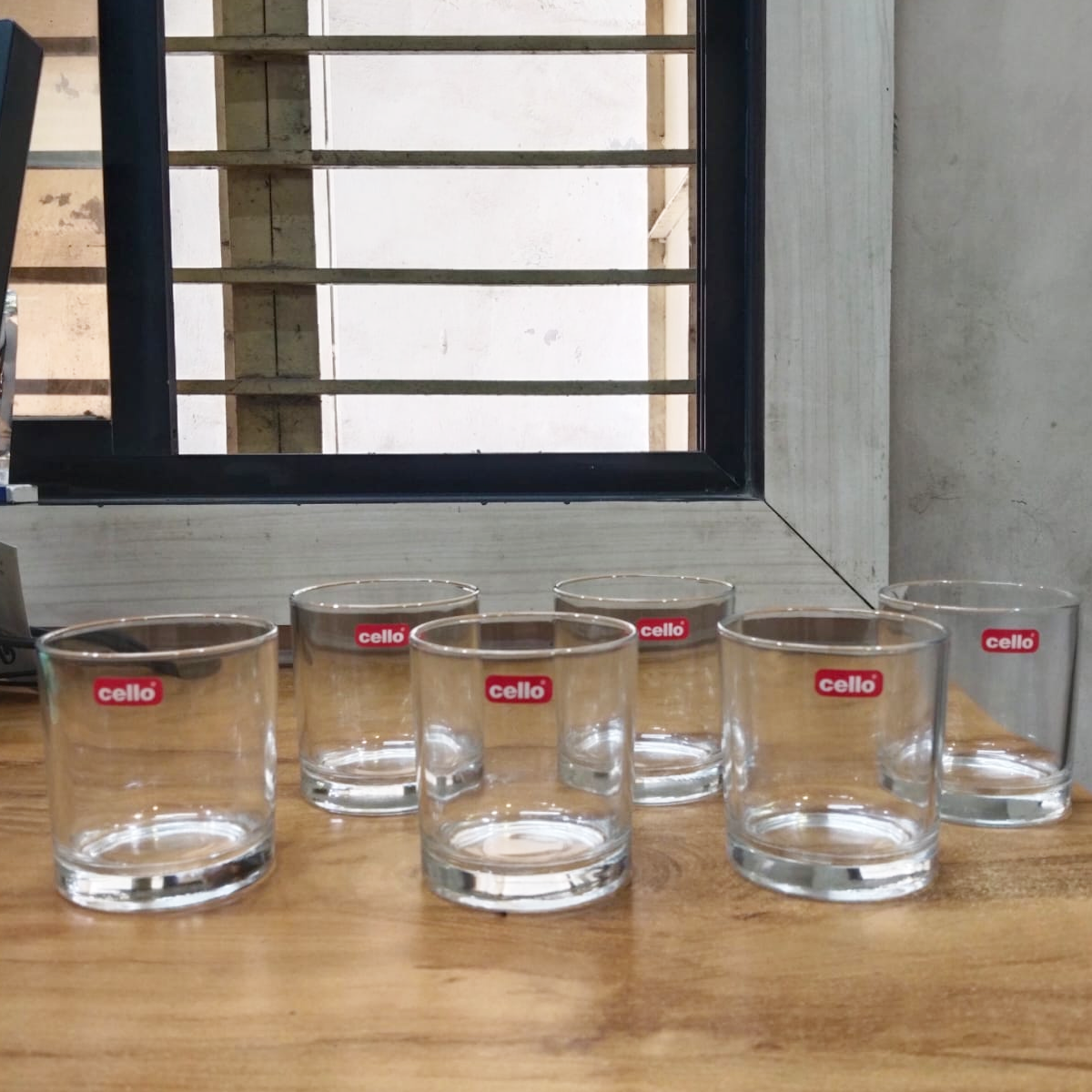 AM5688	Cello liberty glass tumbler 350ml -6pcs set