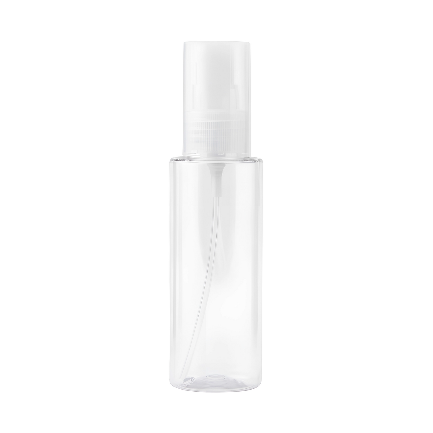 AM7657 Clear Empty Fine Mist Plastic Flip Cap Bottle Refillable