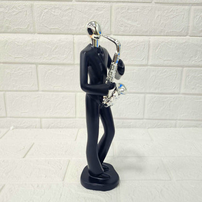 AM6134 Modern Saxophone Sculpture – Stylish Musician Figurine for Home & Office Décor